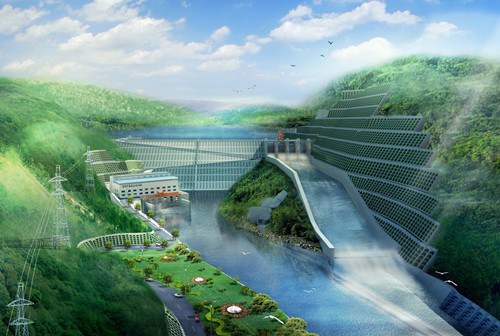 龙川老挝南塔河1号水电站项目